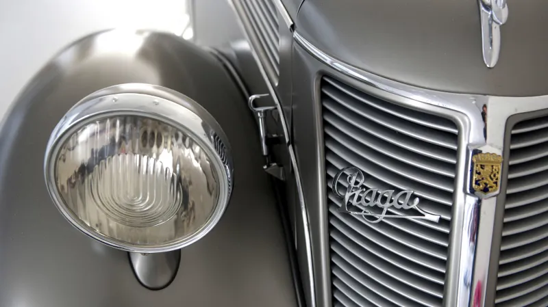 Praga Piccolo z roku 1939 ve vysokomýtském muzeu
