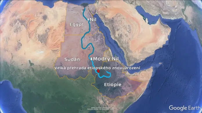 Velká přehrada etiopského znovuzrození