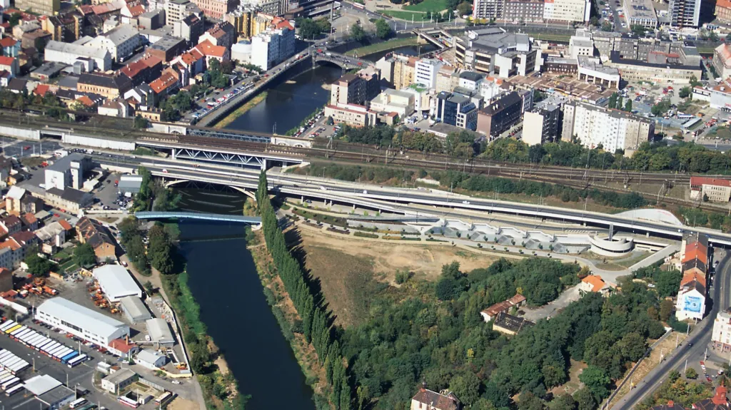 Most Milénia v Plzni