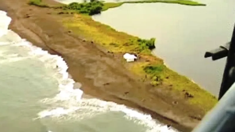 Sporné území na hranici mezi Nikaraguou a Kostarikou
