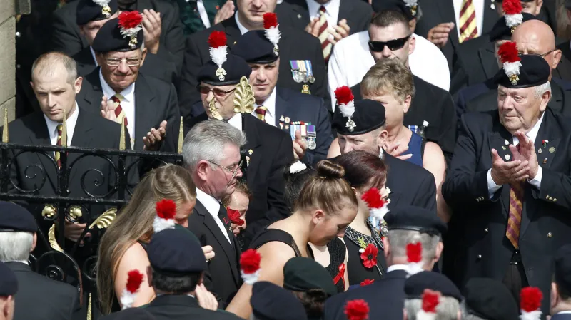 Pohřeb Leea Rigbyho