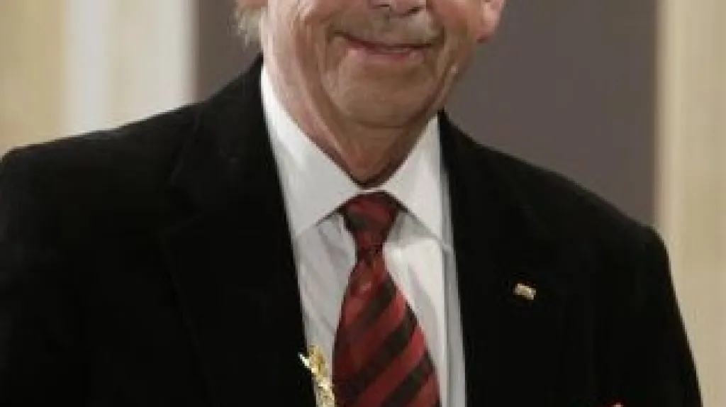 Václav Havel převzal v Berlíně cenu Quadriga