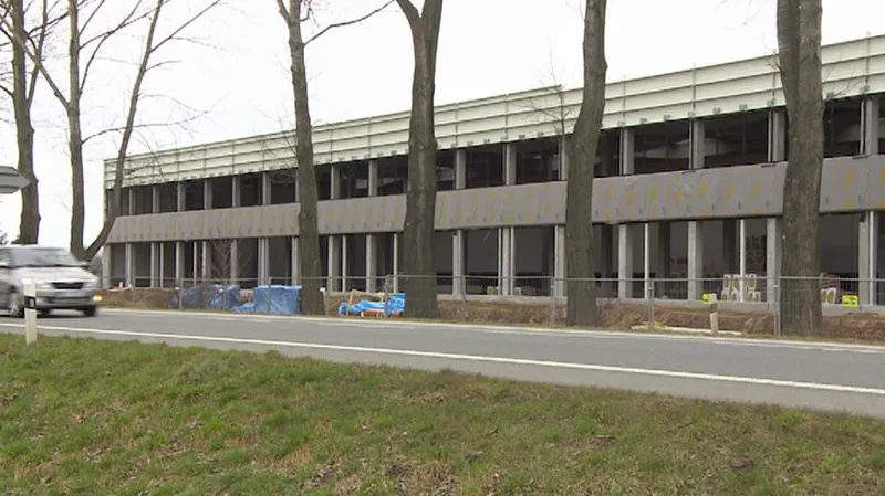 Černá stavba v Hradci Králové