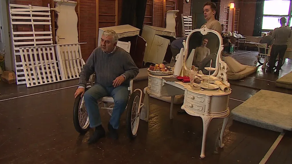 Zkouška inscenace Amadeus