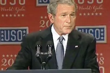 Bush sliboval: Řádným občanům pomoc, podvodníkům kriminál