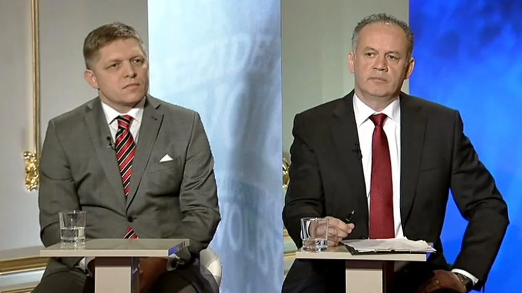 Robert Fico a Andrej Kiska