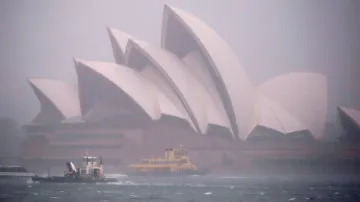 Sydney ochromil vydatný déšť