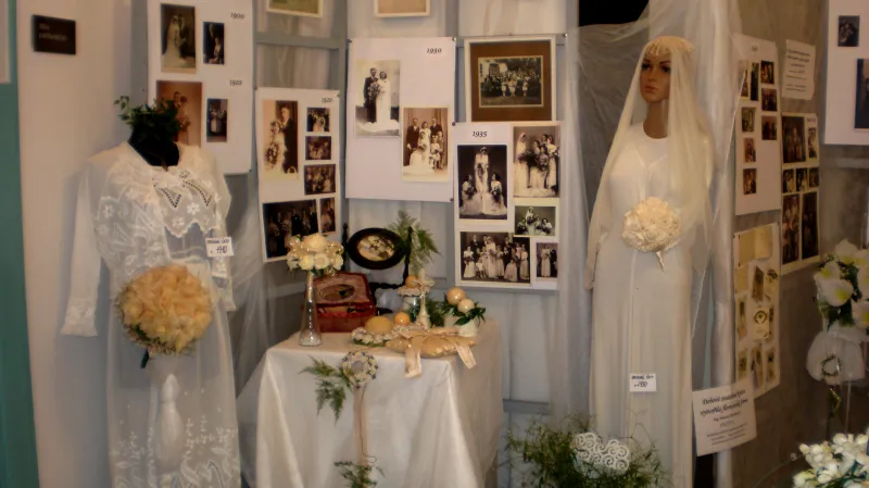 Z výstavy Svatební čas