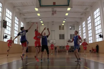 Turnaj v košíkové v Okříškách