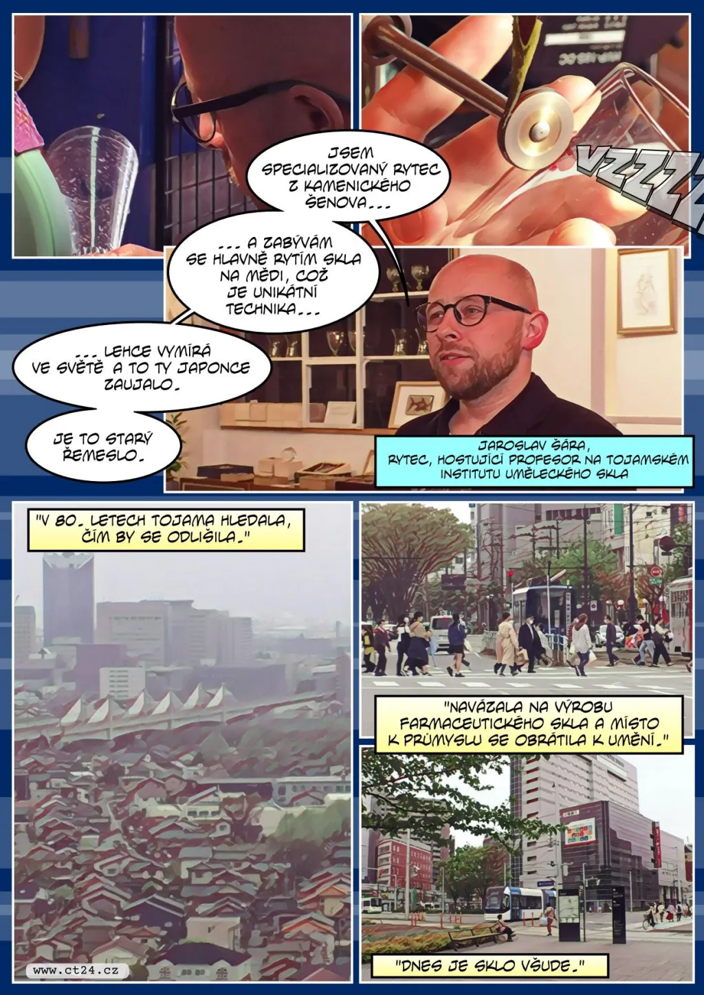 Tradice českého skla v Japonsku