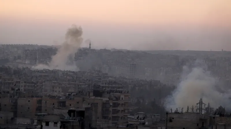 Nálety v oblasti Aleppa