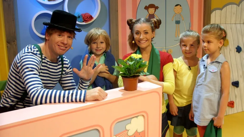 Natáčení pořadu Hýbánky