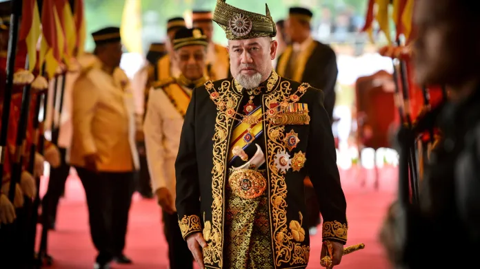Malajsijský král, sultán Muhammad V.