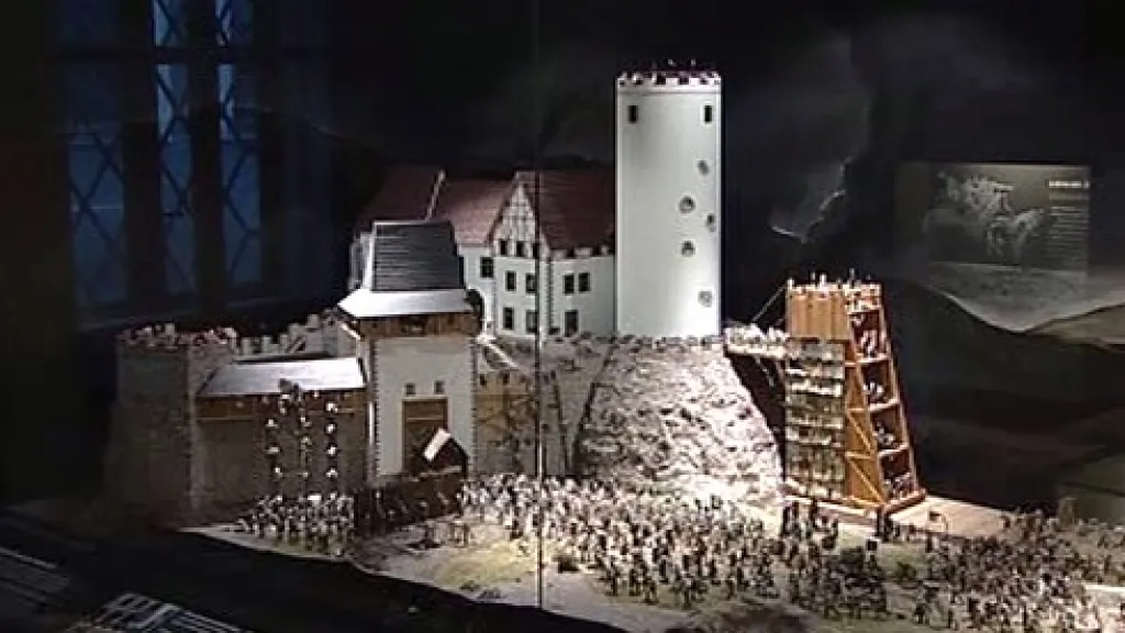Ukázka z nové expozice husitského muzea