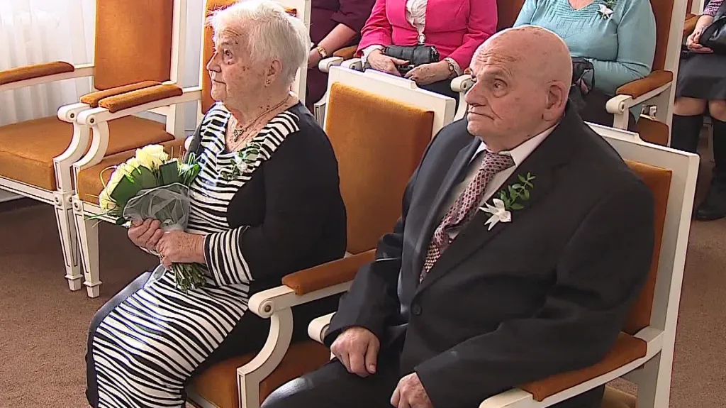Manželé Sázavští jsou svoji 65 let
