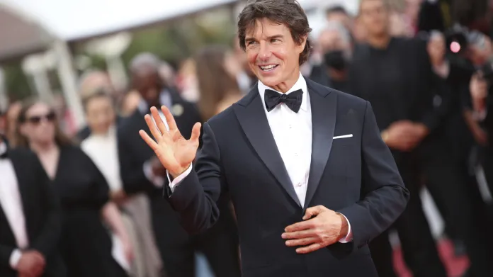 Tom Cruise na festivalu v Cannes