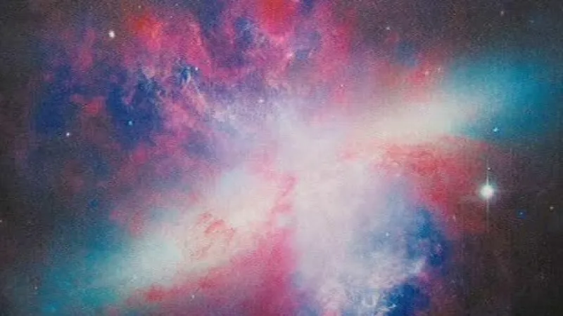 Fotografie vytvořená v Evropské jižní observatoři