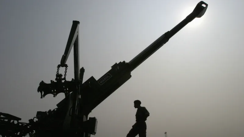 Indické vojenské cvičení v Siliguri v roce 2007