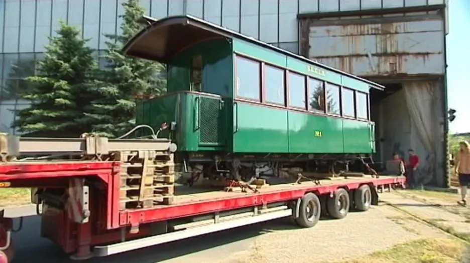 Restaurovaný vagón