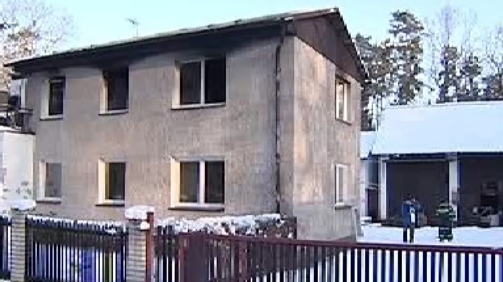 Vyhořelý objekt bývalé hájovny