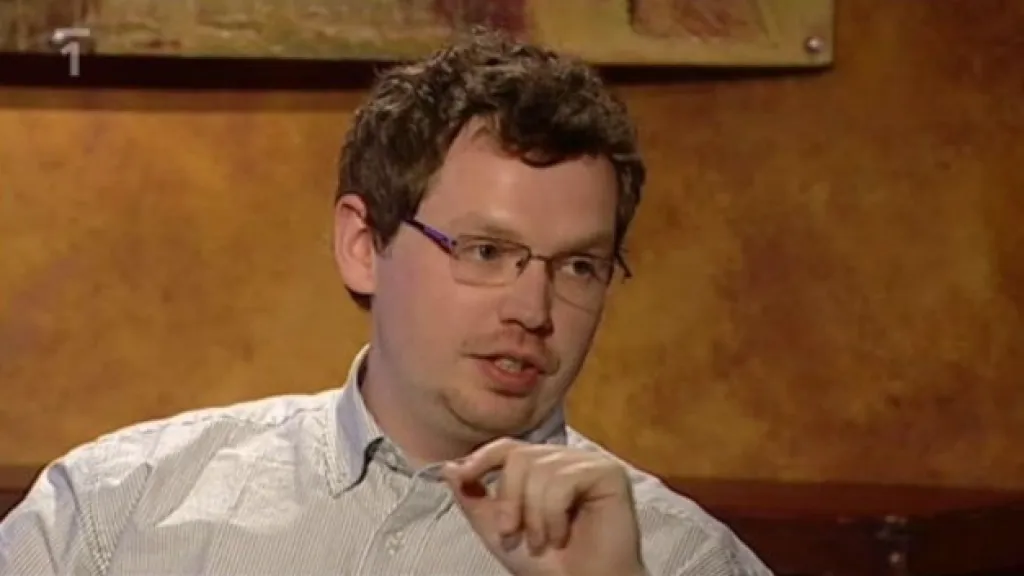 Režisér Vít Klusák v pořadu ČT Všechnopárty