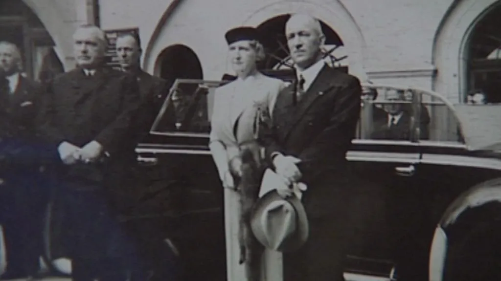 Snímek prezidenta Beneše ze Seidlova archivu