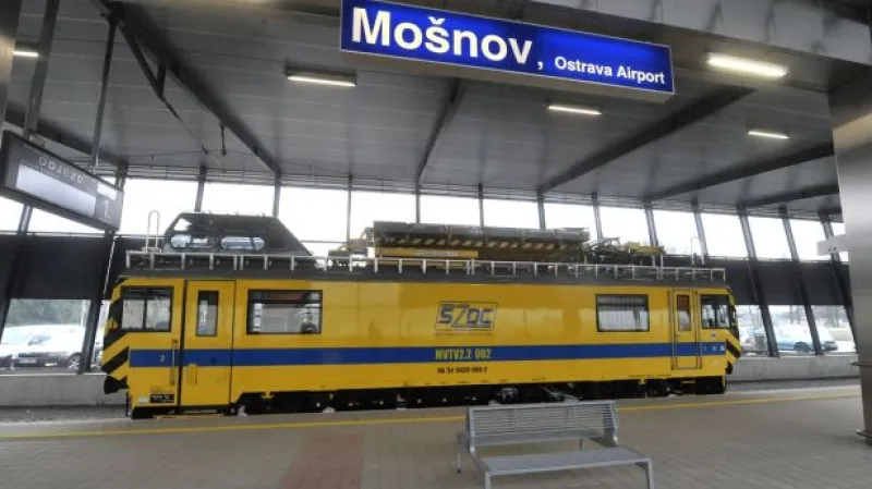 Na letiště vlakem? Jedině v Ostravě