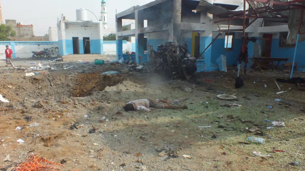Útok na nemocnici v Jemenu