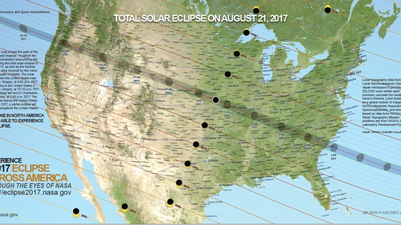 Kde bude vidět zatmění Slunce