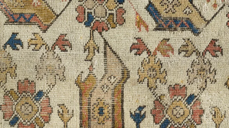 Z výstavy Záhada Čapkova koberce (Národní galerie v Praze)