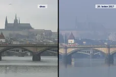Smogové podmínky se v Česku lepší. MHD zdarma Praha nezavede