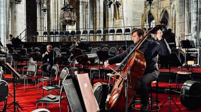 Hudebníci České filharmonie,  Autor: Dušan Šulc