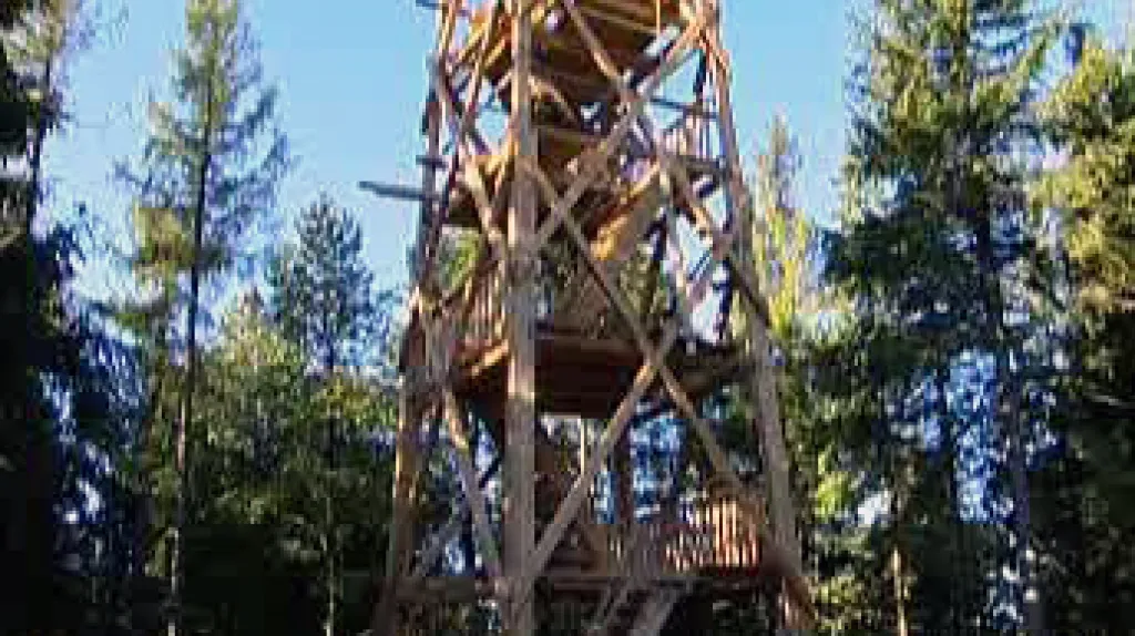 Skelet nové rozhledny