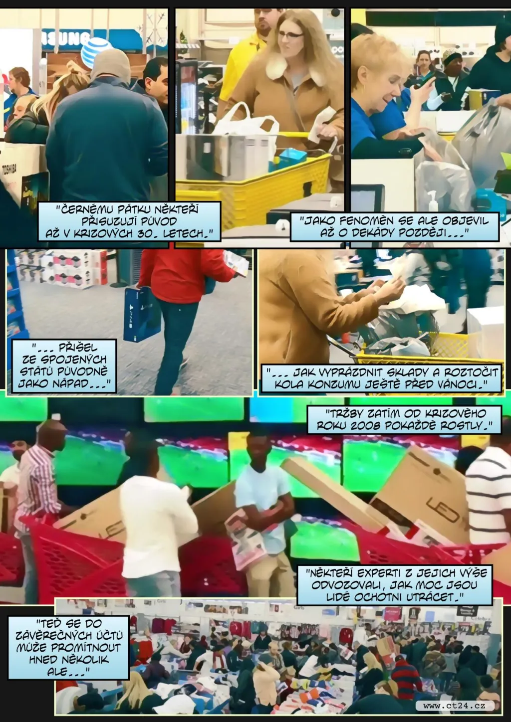 Den, kdy obchody praskají ve švech. USA pobláznil Black friday