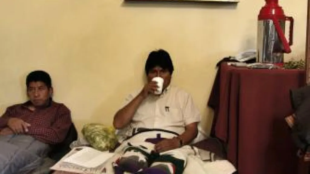 Evo Morales drží hladovku