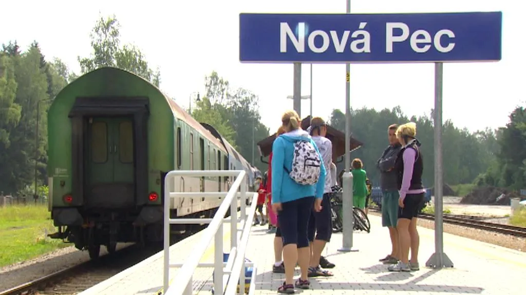 Zastávka v Nové Peci