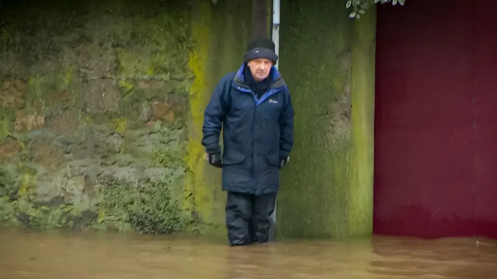 Bouře Chandra způsobila záplavy na Britských ostrovech