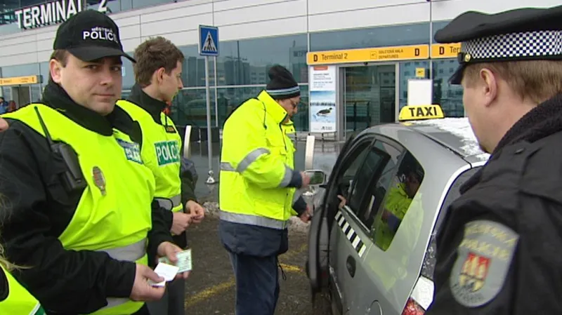 Kontrola taxikářů