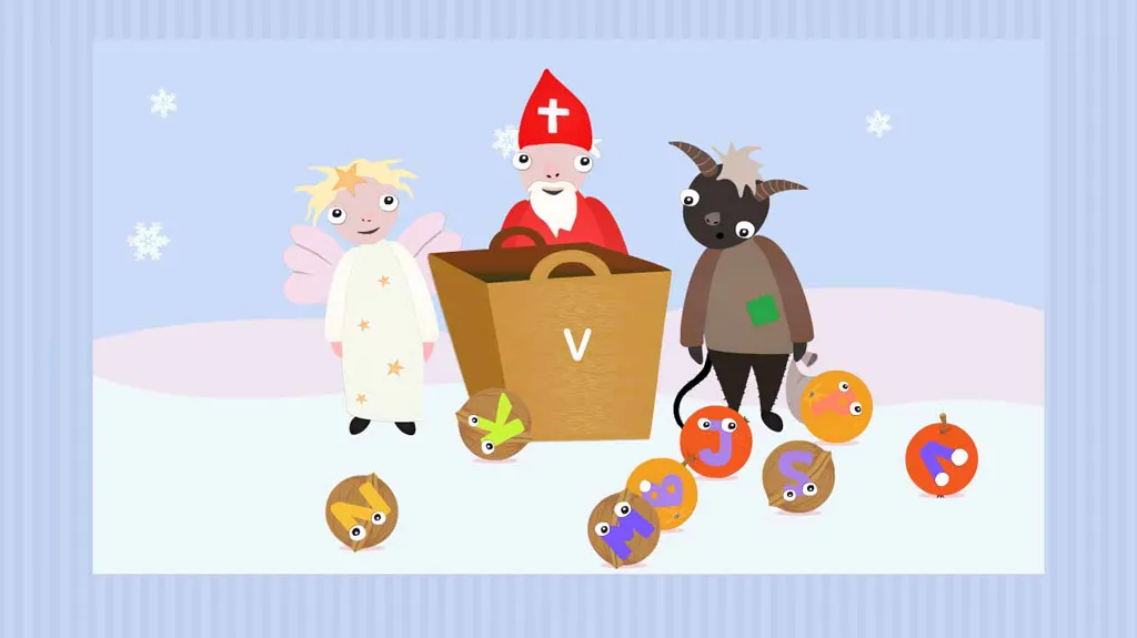 Z adventního kalendáře ČT: Vánoční písmenka
