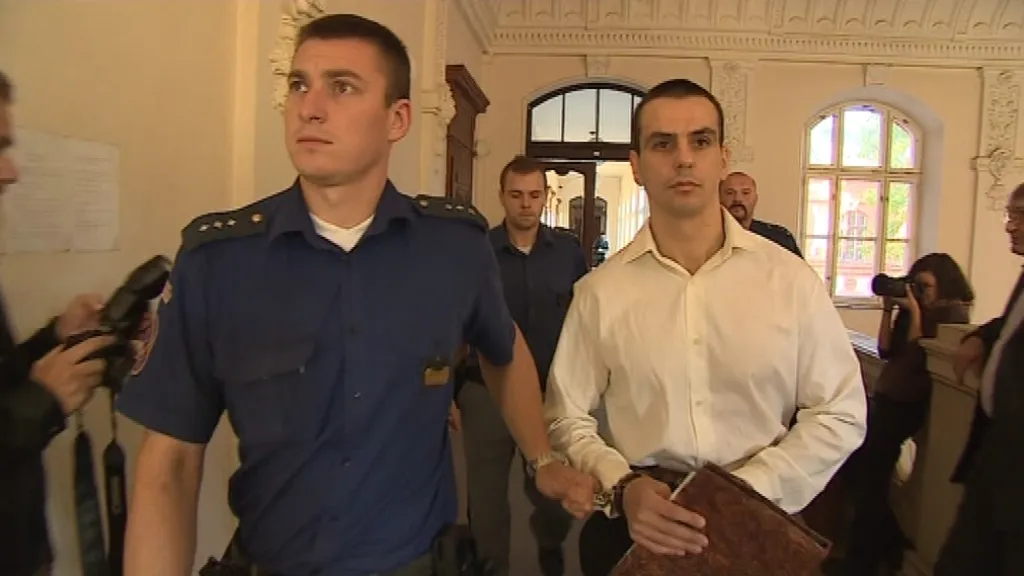 Bývalý elitní policista Martin Foltýn u soudu