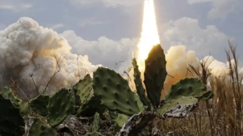 Start raketoplánu Atlantis