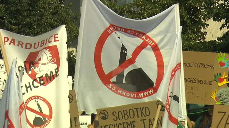 Demonstrace proti islámu