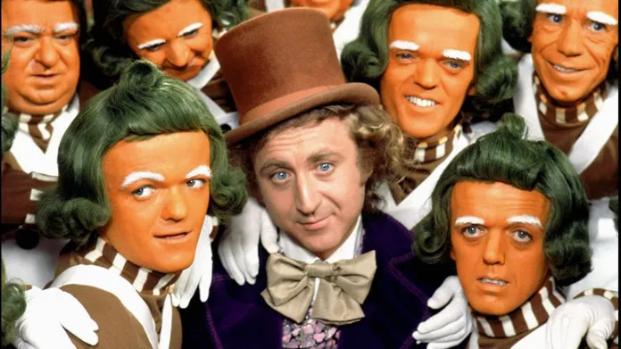 Gene Wilder ve filmu Pan Wonka a jeho čokoládovna