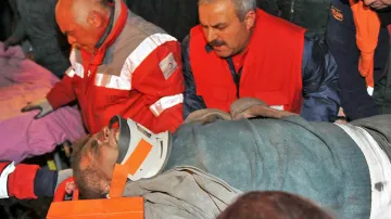 Oběť zemětřesení v Turecku