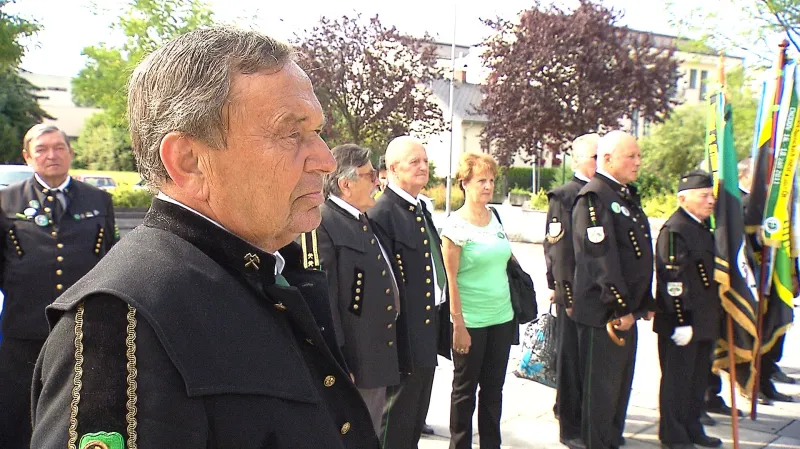 Setkání krojovaných horníků