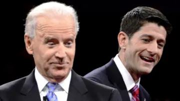 Joe Biden a Paul Ryan