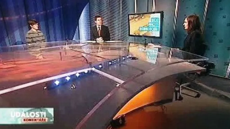 Klára Laurenčíková a Zdeněk Sloboda v Událostech, komentářích