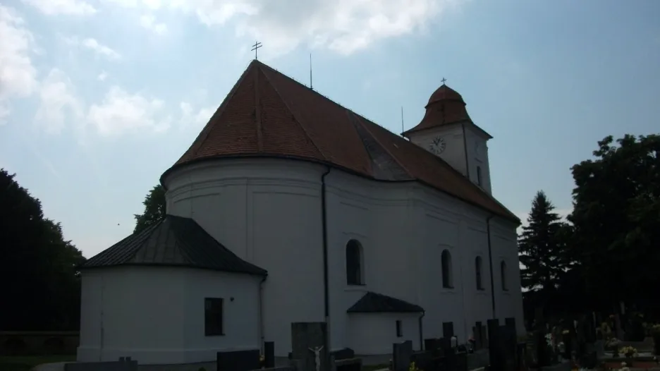 Kostel v Bořeticích