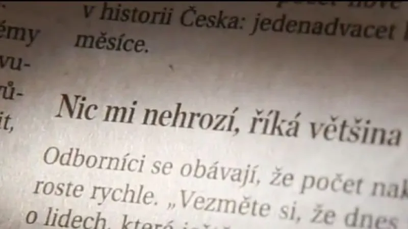 Reportáž Martiny Tlachové