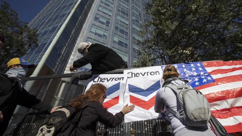 Bouře Argentinců proti Chevronu